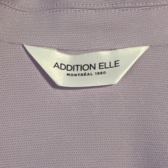 Addition Elle Size 20 Suit Jacket Blazer Pants Purple Lilac Plus-Size Pennington - Picture 14 of 16